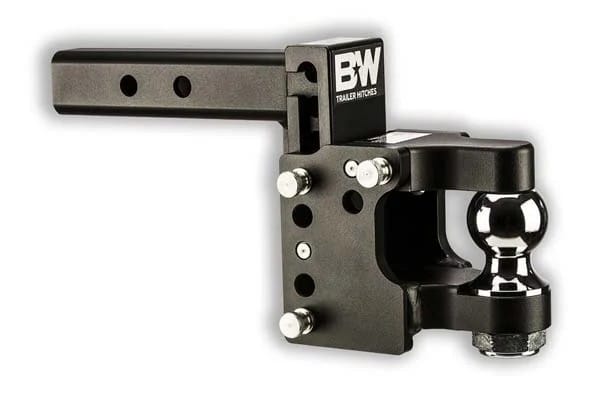B&W Tow & Stow Adjustable Ball Mount Tow & Stow Pintle Hitch – TS10056