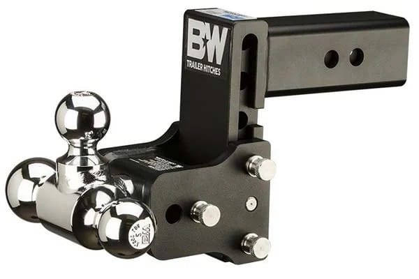 B&W Tow & Stow Adjustable Ball Mount Tow & Stow Adjustable Ball Mount – 2.5″ Receiver TS20048B
