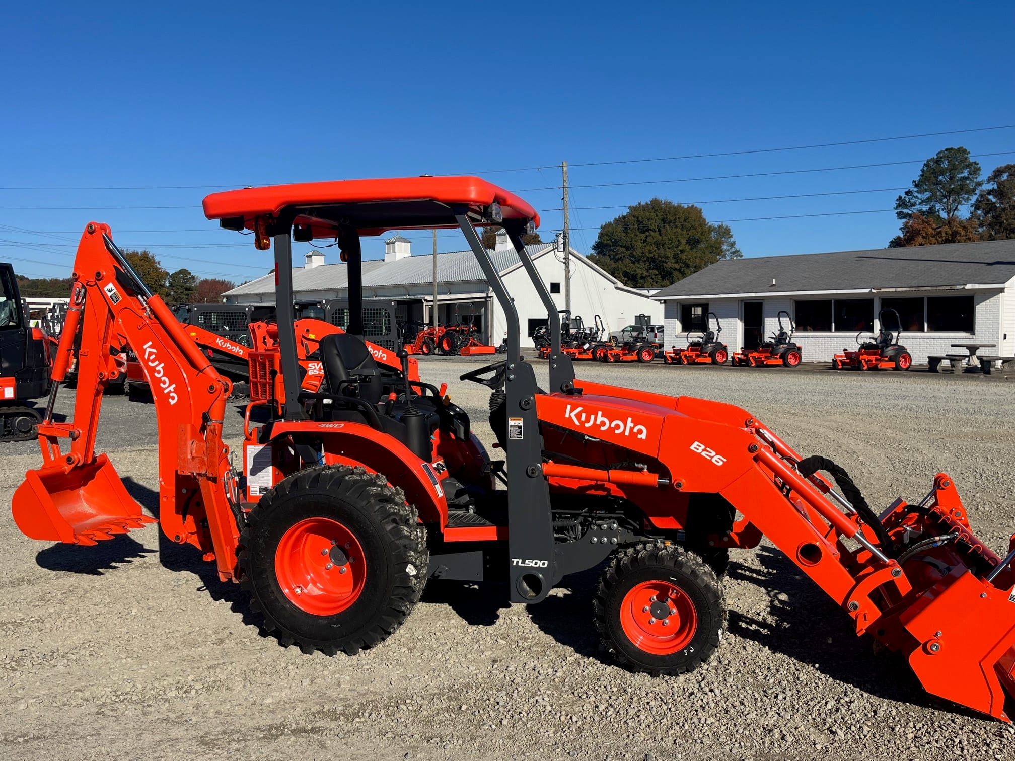 KUBOTA B26 Tractor Loader Backhoe